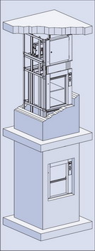 Кухонные лифты немецкого производства для ресторанов, малые грузовые лифты